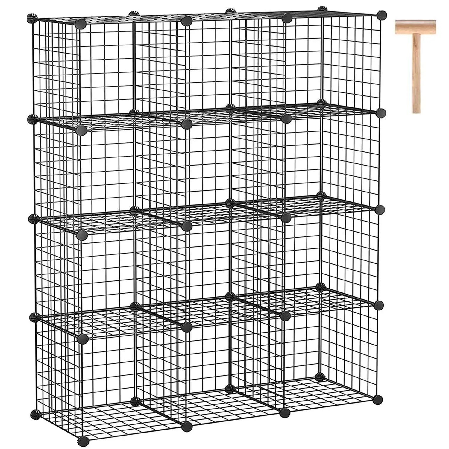 C&AHOME Wire Cube Storage Organizer