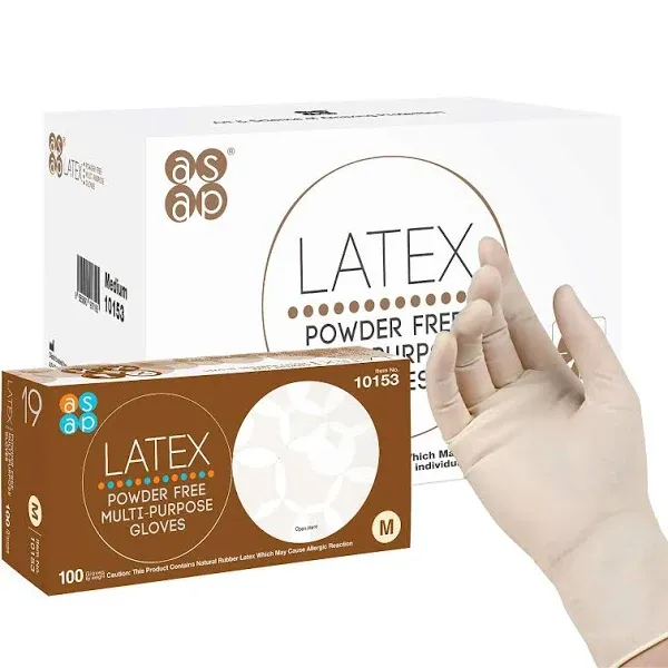 Latex Powder Free Gloves (Multipurpose)