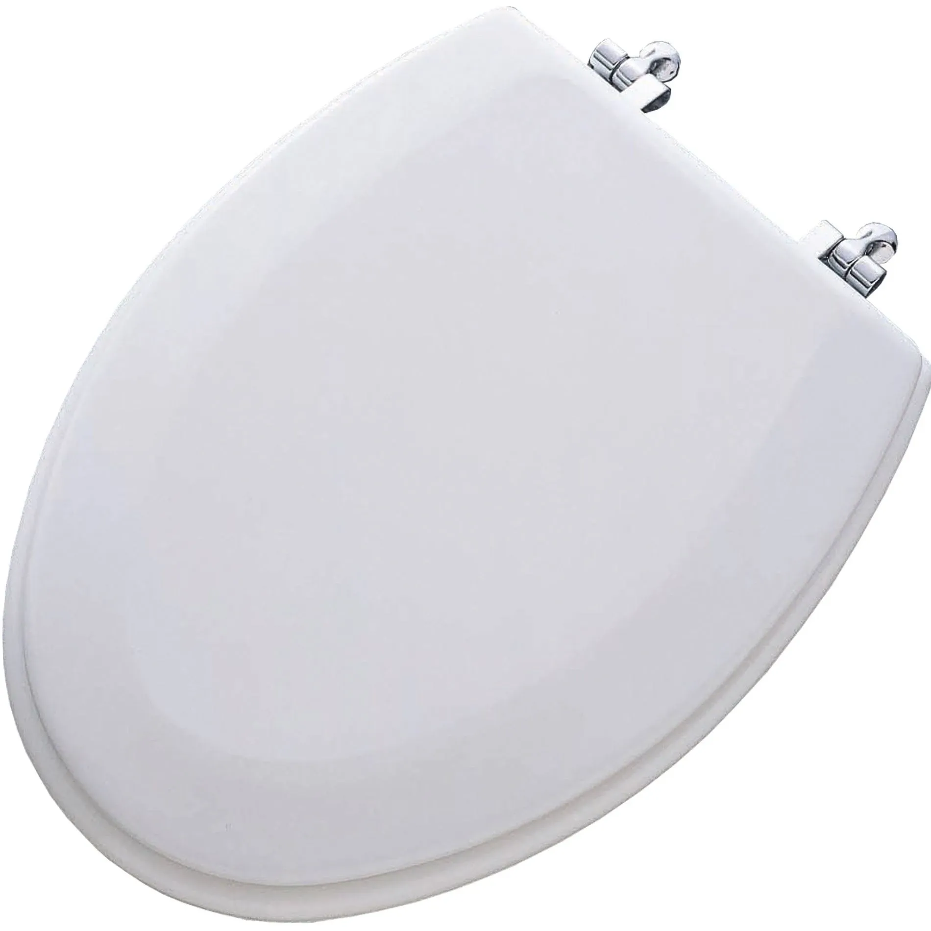 Bemis 144BN Elongated Wood Toilet Seat, White