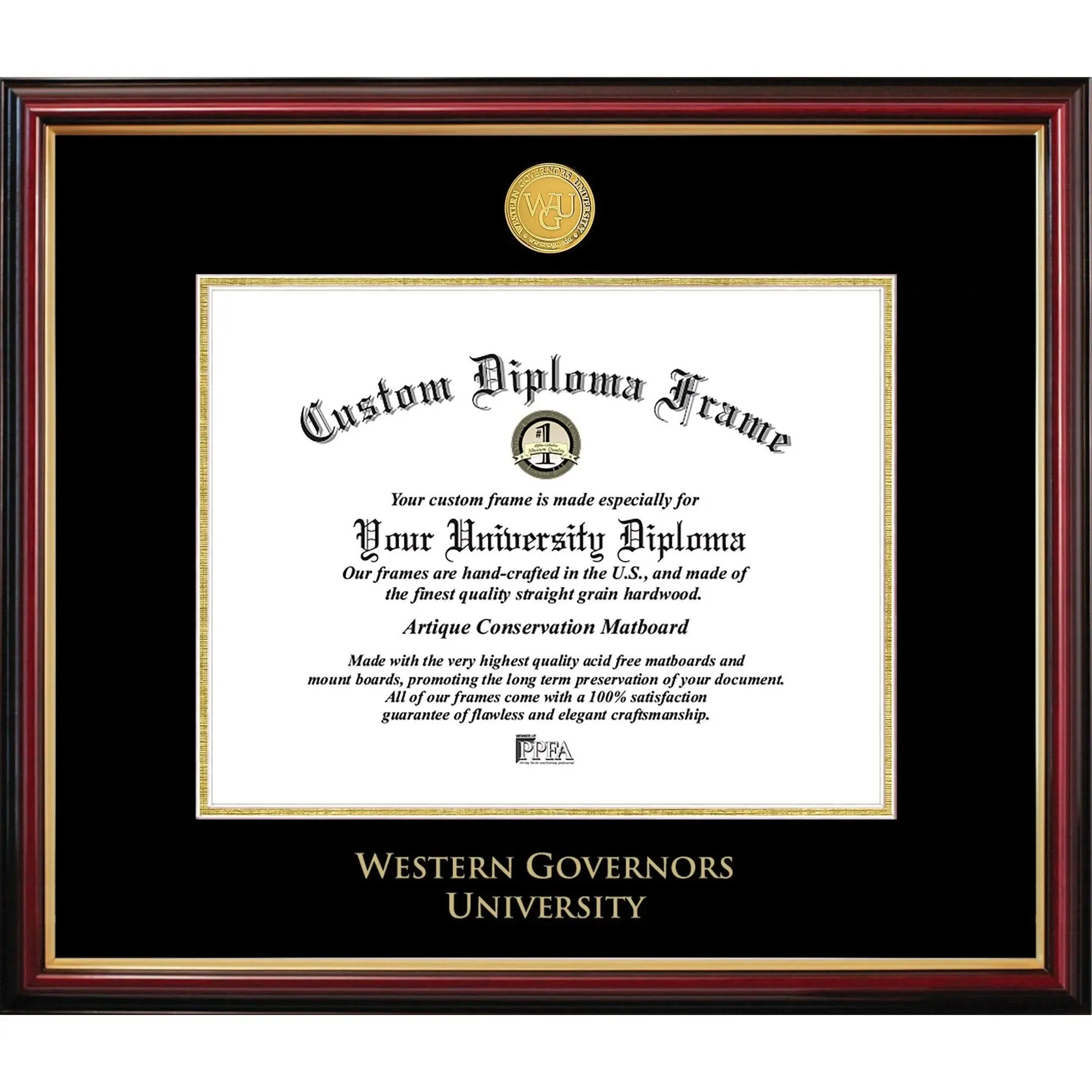 Campus Images Western Governors University Petite Diploma Frame