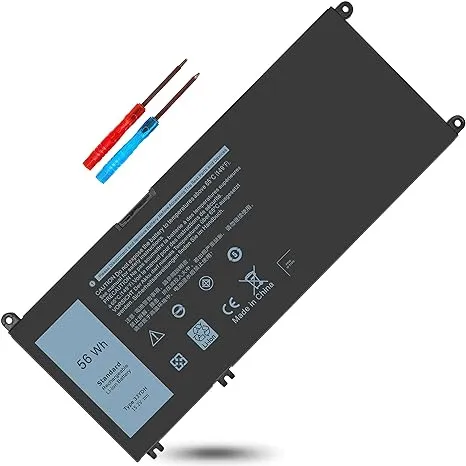 56Wh 33ydh Battery for Dell Inspiron 17 7000 7773 7778 7779 7786 2-in-1 15 7577 G3 15 3579 3779 G5 15 5587 G7 15 7588 Latitude 13 3000 3380 15 3580