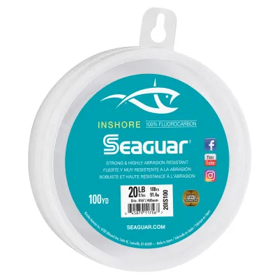 Seaguar Inshore Fluorocarbon Leader - 40 lb.