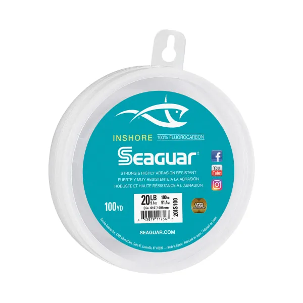 Seaguar Inshore Fluorocarbon Leader - 40 lb.