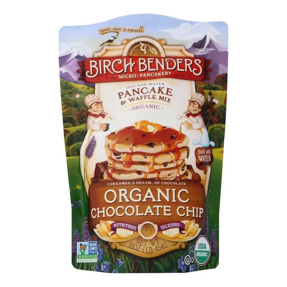 Birch Benders Organic Chocolate Chip Pancake & Waffle Mix