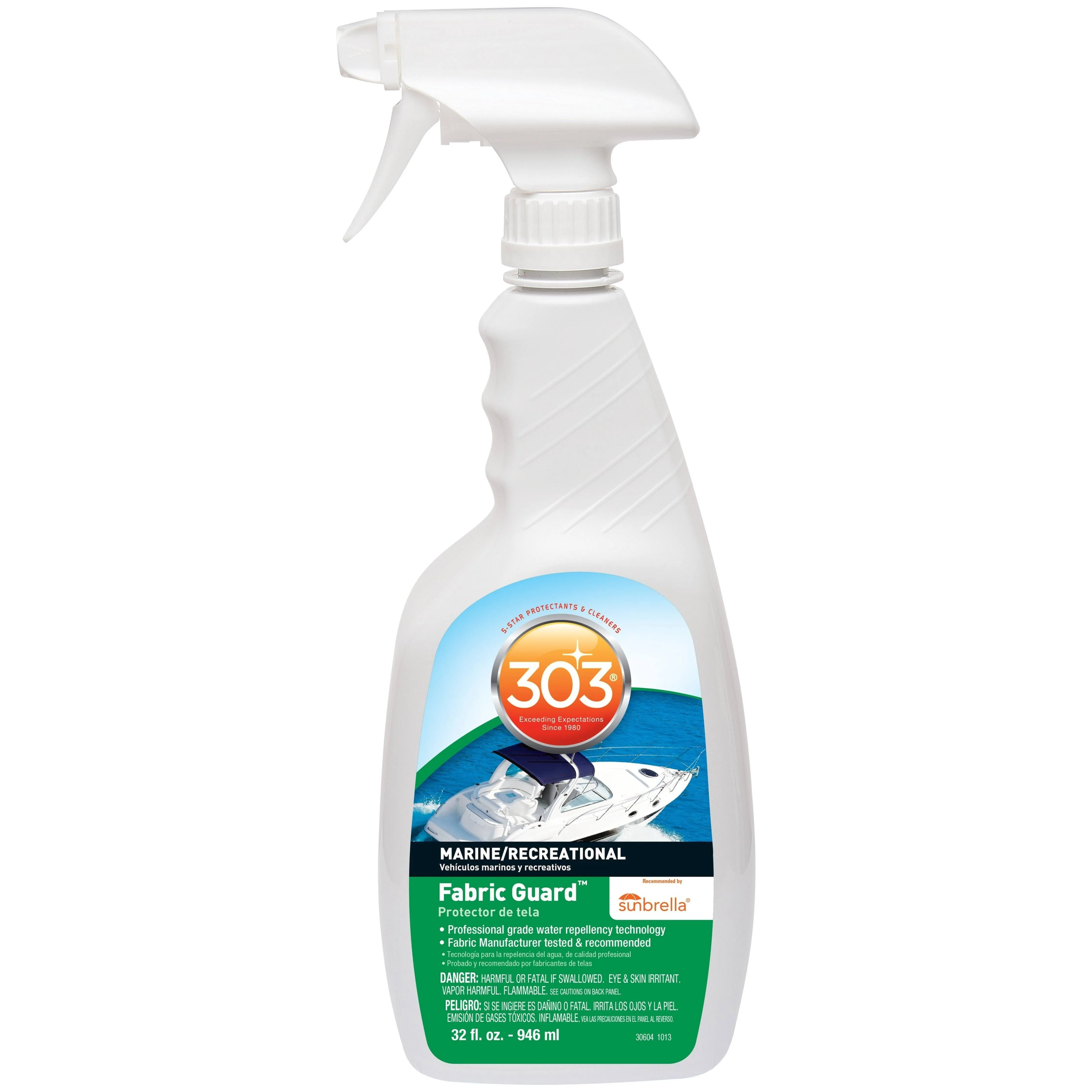 303 Fabric Guard - Restores Water and Stain Repellency To Factory New Levels, Simple and Easy To Use, Manufacturer Recommended, Safe For All Fabrics, 1 Gallon (30607)