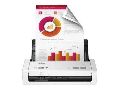 Brother ADS-1200 Compact Desktop Scanner - White - Factory Sealed