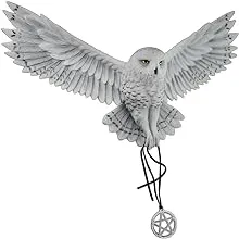 Awaken Your Magic (Owl with Pentagram) Wall Sculpture by Anne Stokes - Contemporary - Decorative Objects And Figurines - by AllSculptures | Houzz