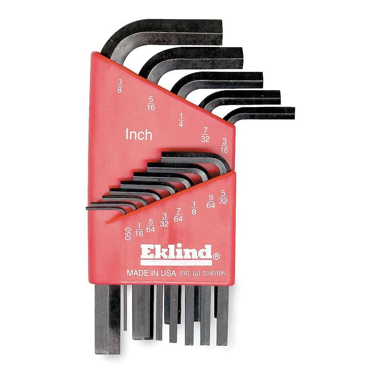 11113 Bright-Hex-L Key Set Short Series 13pc. .050"-3/8"