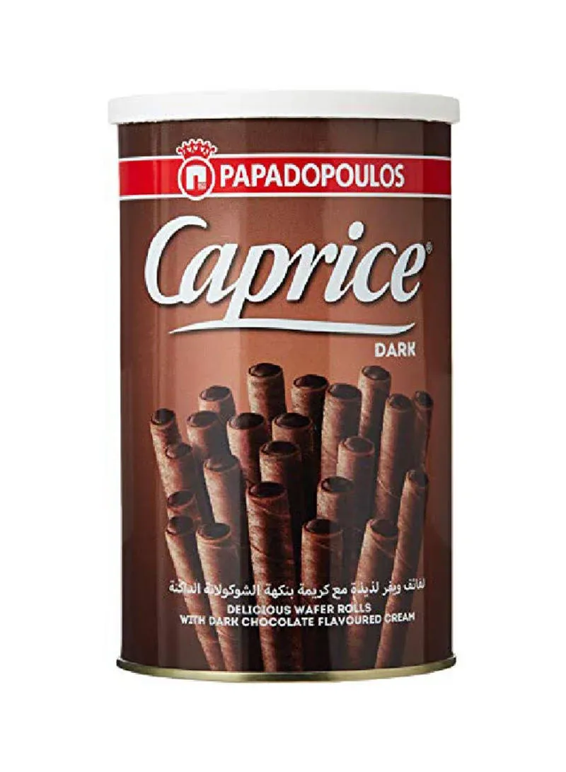 Papadopoulos Caprice Dark Chocolate Wafers, 250g