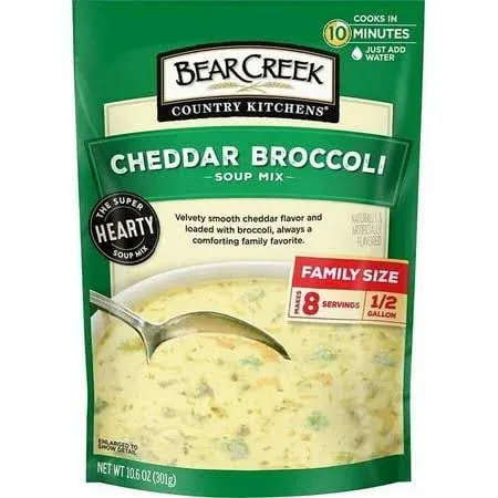 Bear Creek Cheddar Broccoli Soup Mix - 10.6oz