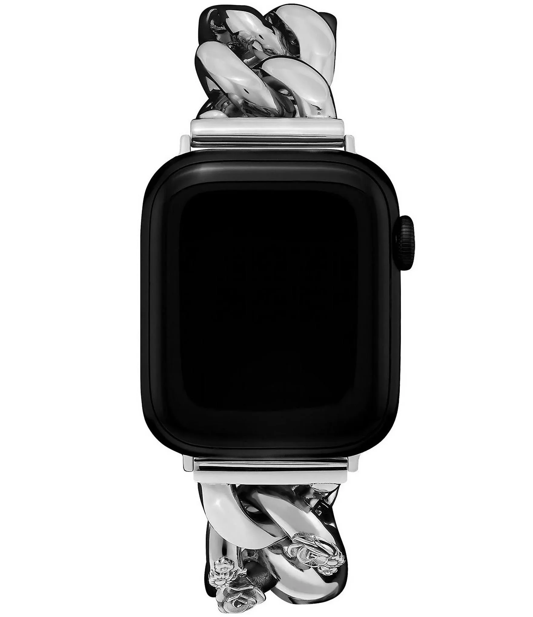 Olivia Burton Blooms Apple Watch Bracelet, 38-41mm - Silver