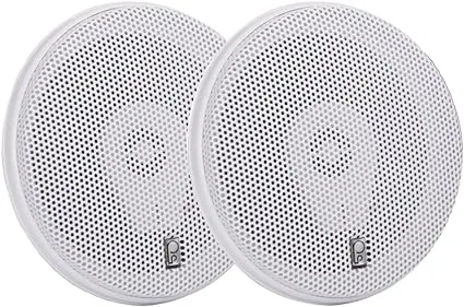 PolyPlanar MA8505W 5" Three-Way Titanium Series Speakers - White