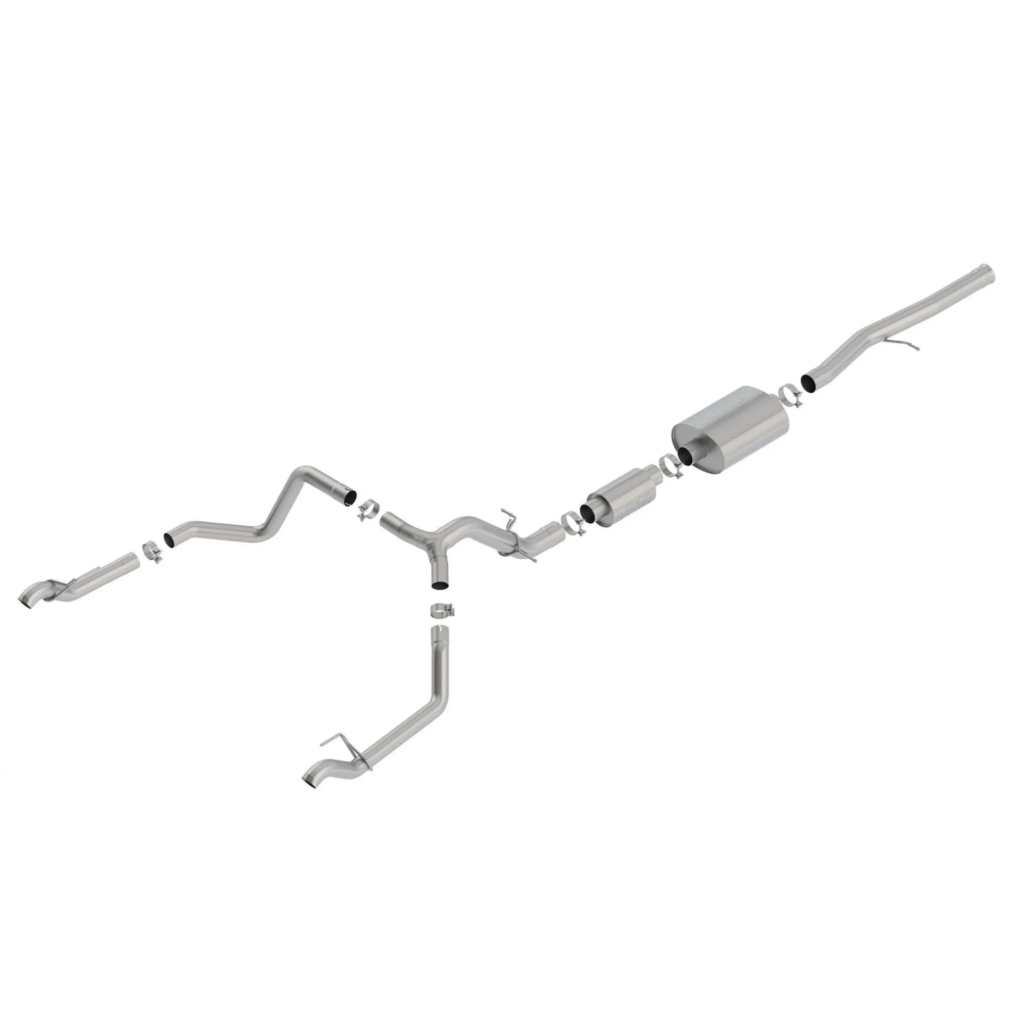 Borla 140773 Silverado/Sierra 1500 6.2L 2019 Cat Back Exhaust S Type