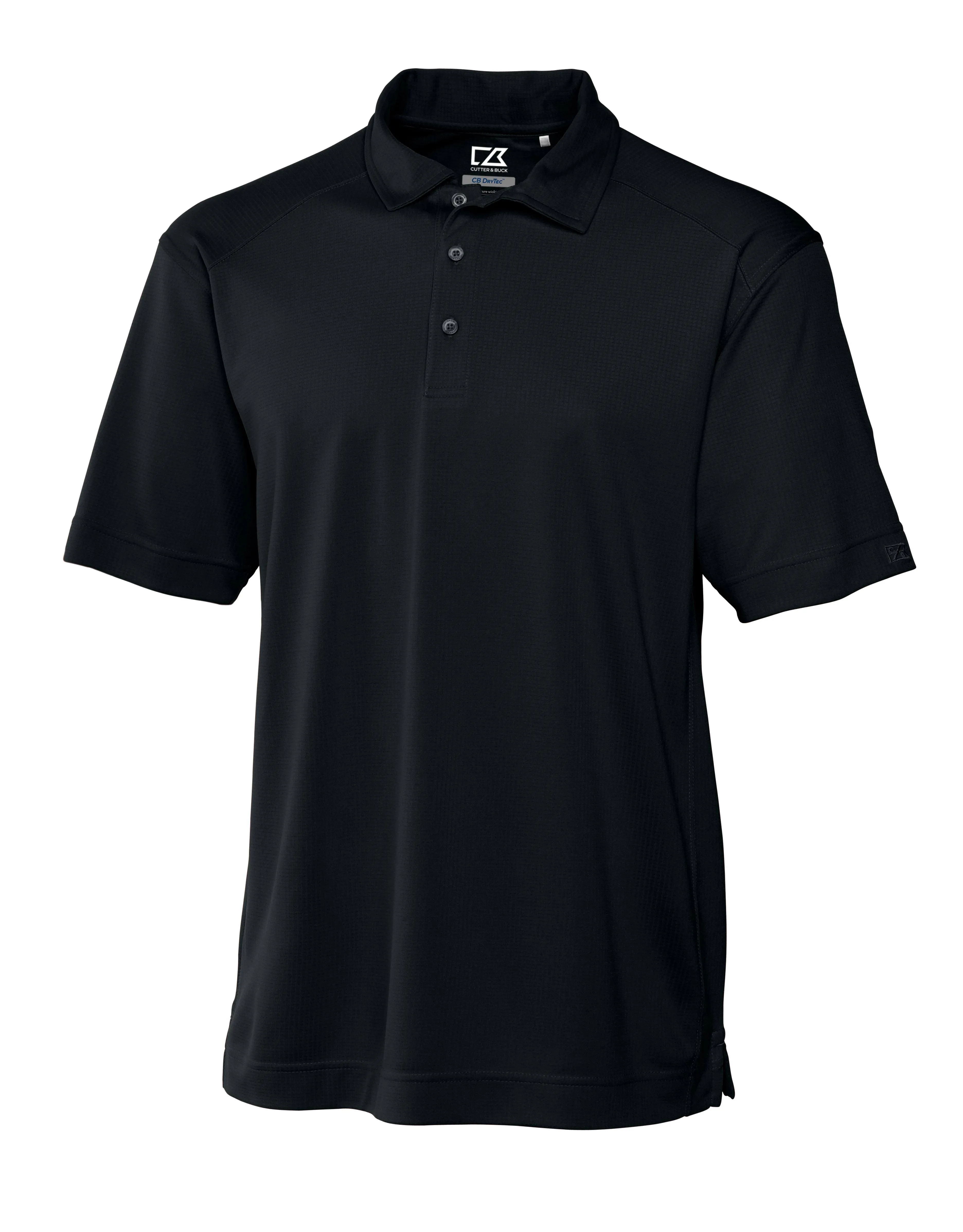 "Cutter & Buck Men's Navy DryTec S/S Genre Polo"