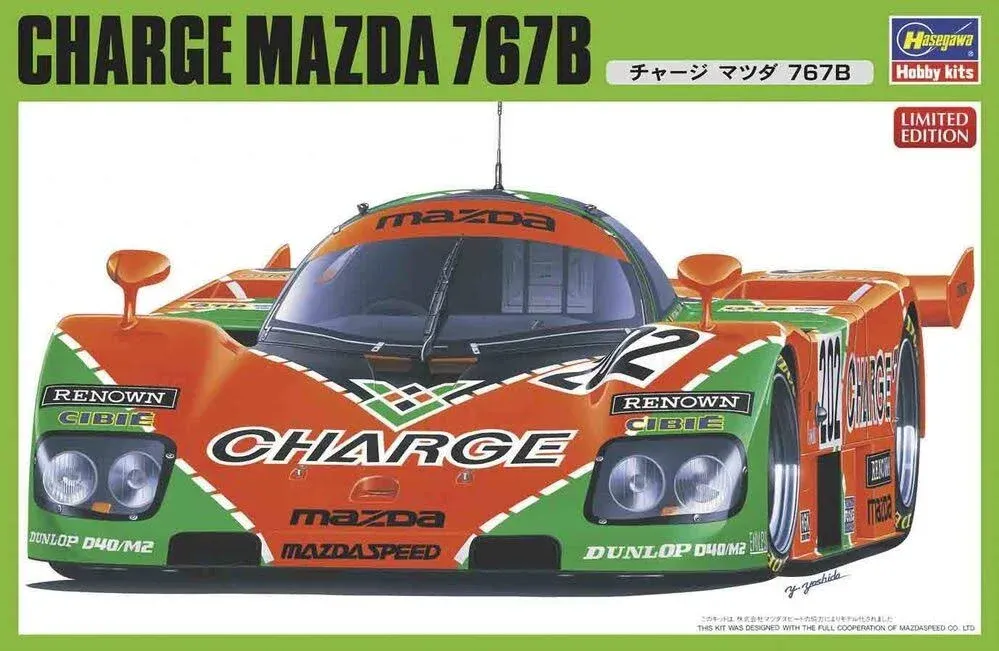 Hasegawa - 20312 1/24 Charge Mazda 767B