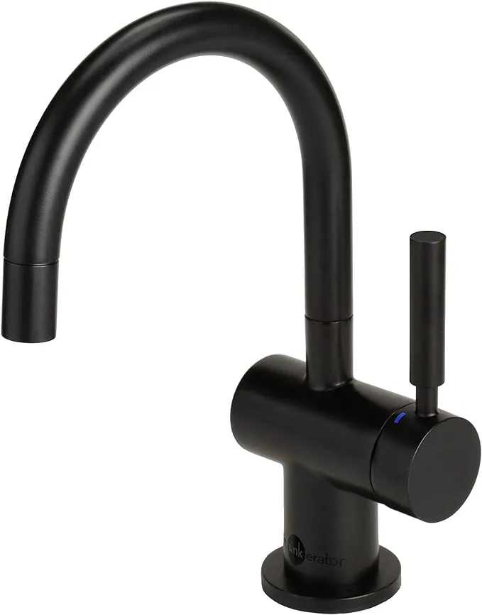 Insinkerator F-HC3300MBLK Indulge Modern Hot Water Dispenser Faucet, Matte Black