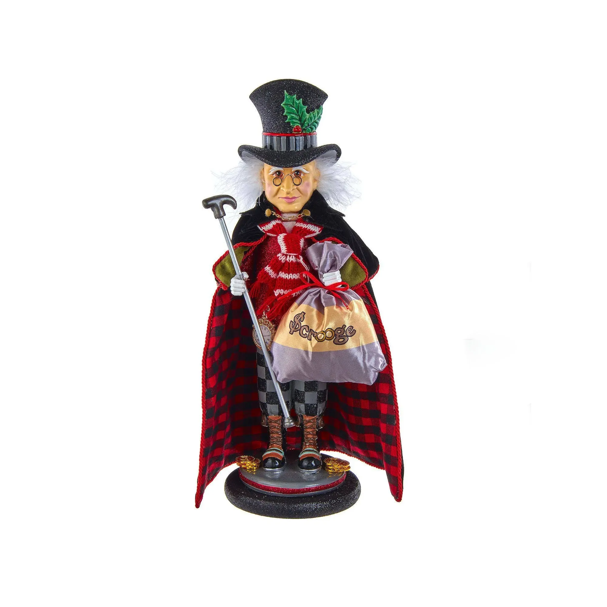 Kurt Adler Hollywood Scrooge Nutcracker, 17"