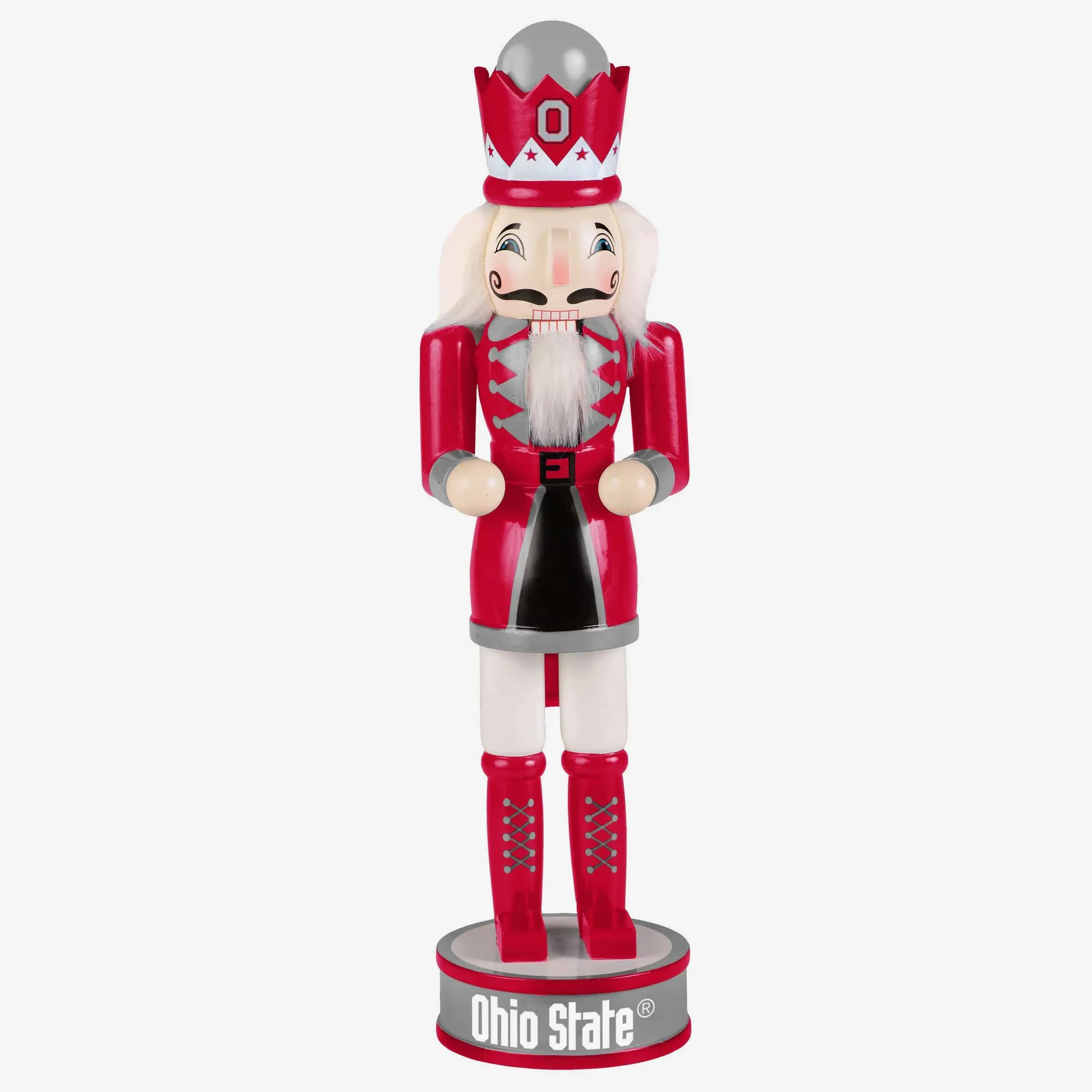 foco NCAA Team Logo Collectible Holiday 14" Nutcracker