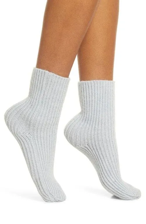 Eberjey The Ribbed Crew Sock La Rosa