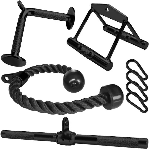 A2ZCare Combo Tricep Press Down Cable Attachment | Multi-Options