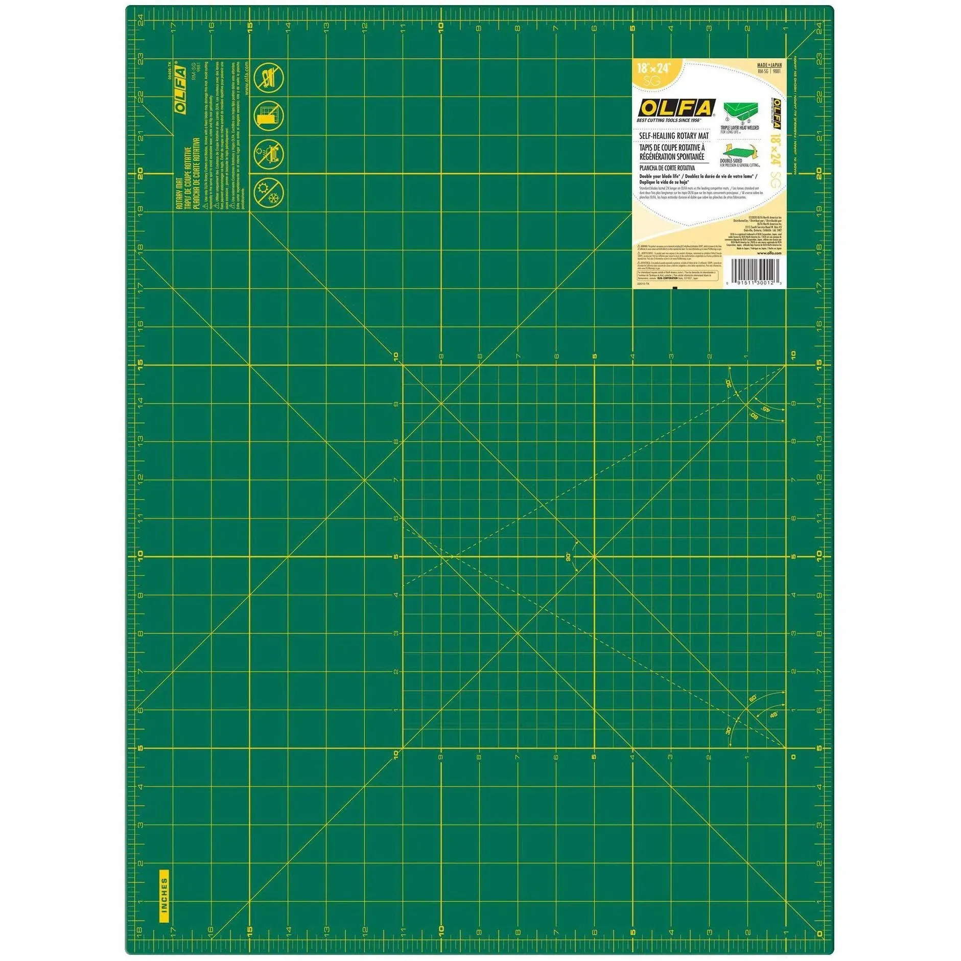 18"x 24" Cutting Mat, Olfa