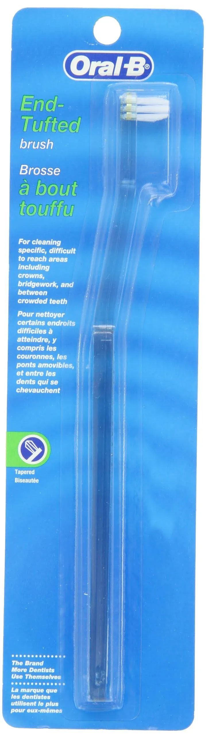 Oral-B End-Tufted Toothbrush, 1 Count