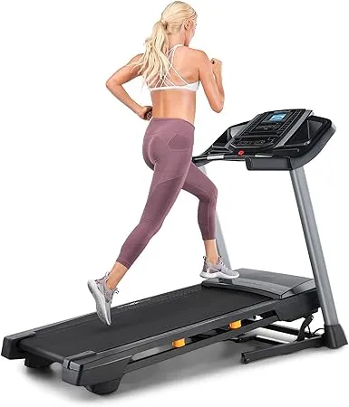 NordicTrack T Series: Expertly Engineered Foldable Treadmill, Perfect as Treadmills for Home Use, Walking Treadmill with Incline, Bluetooth Enabled for Superior Interactive Training Experience