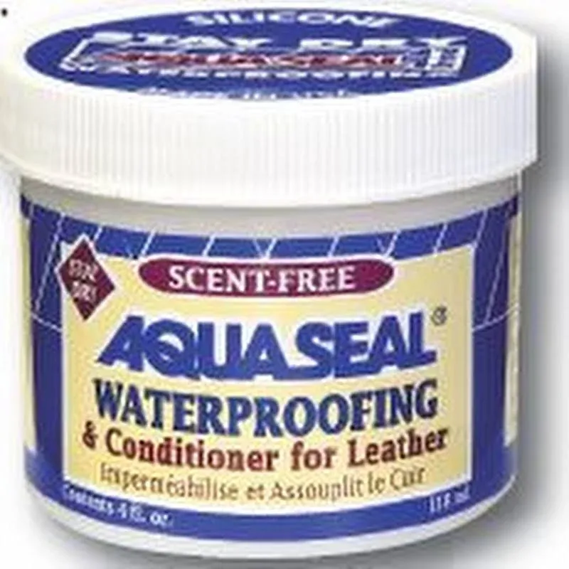 Aquaseal Leather Waterproofing Cream - 4 oz jar