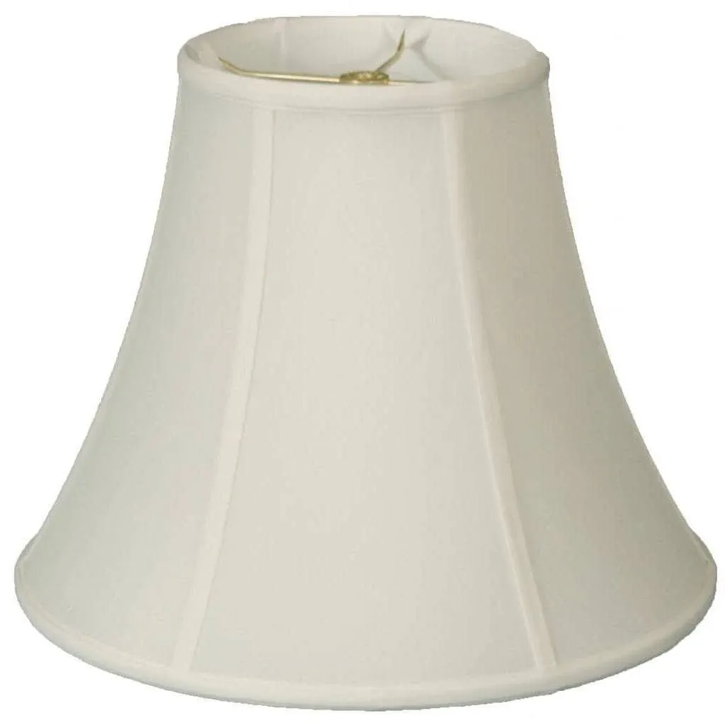 Royal Designs, Inc. "True Bell Lamp Shade with Round Clip, White, 3.75"" x 7"" x 6.75""" (BS-704RC-7WH)