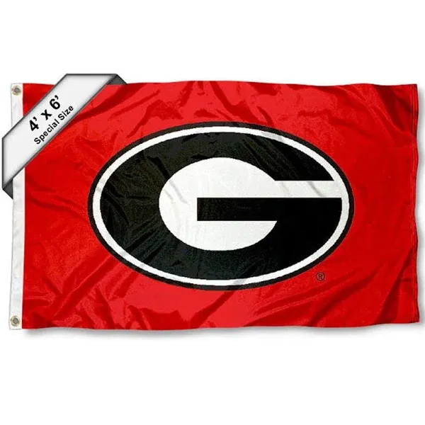 Georgia Bulldogs 4x6 Flag