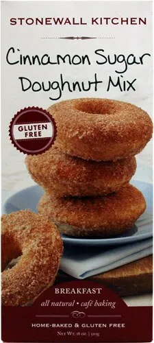 Stonewall Kitchen Doughnut Mix Cinnamon Sugar Gluten Free - 18 oz