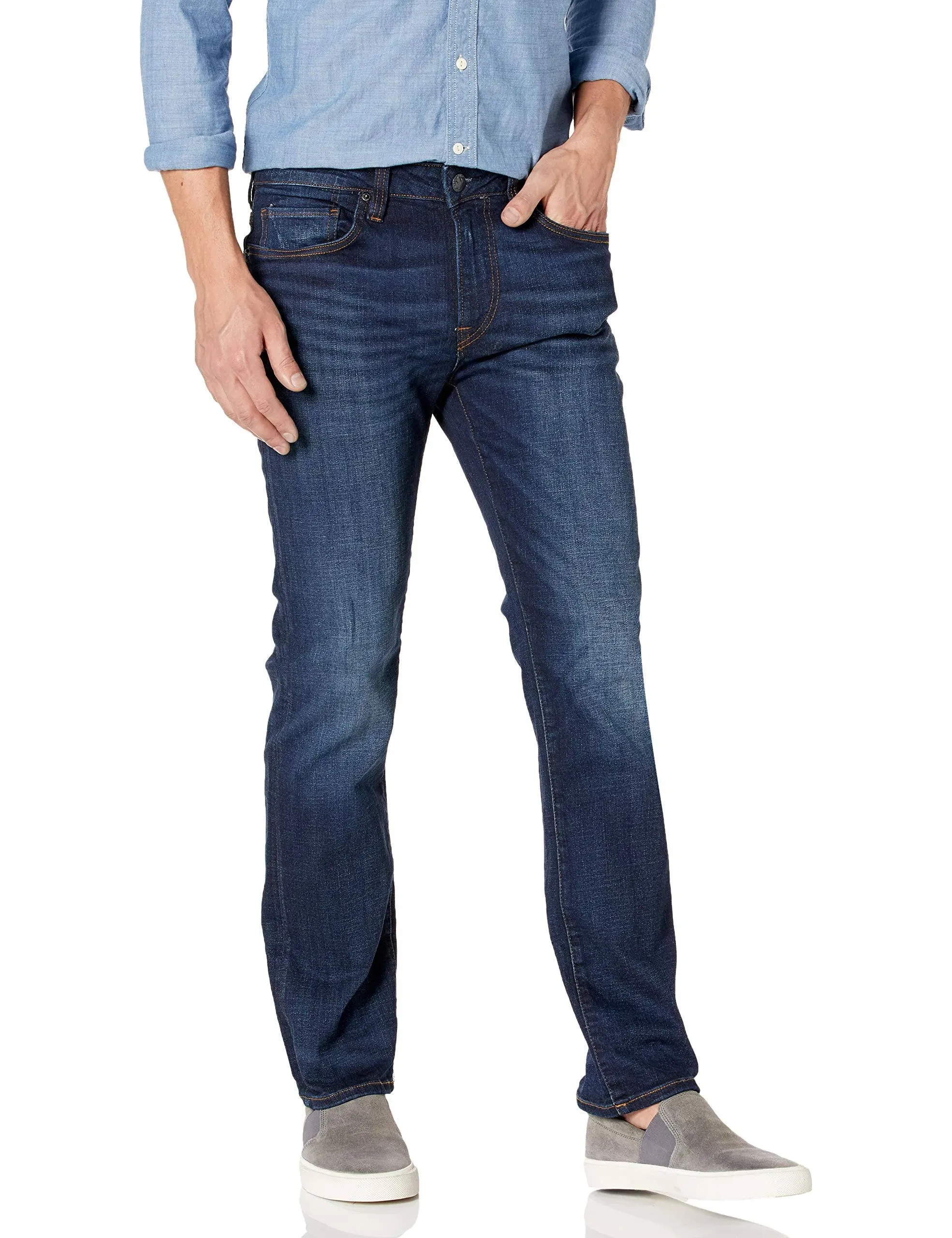 Buffalo David Bitton Men's Straight Six Jeans