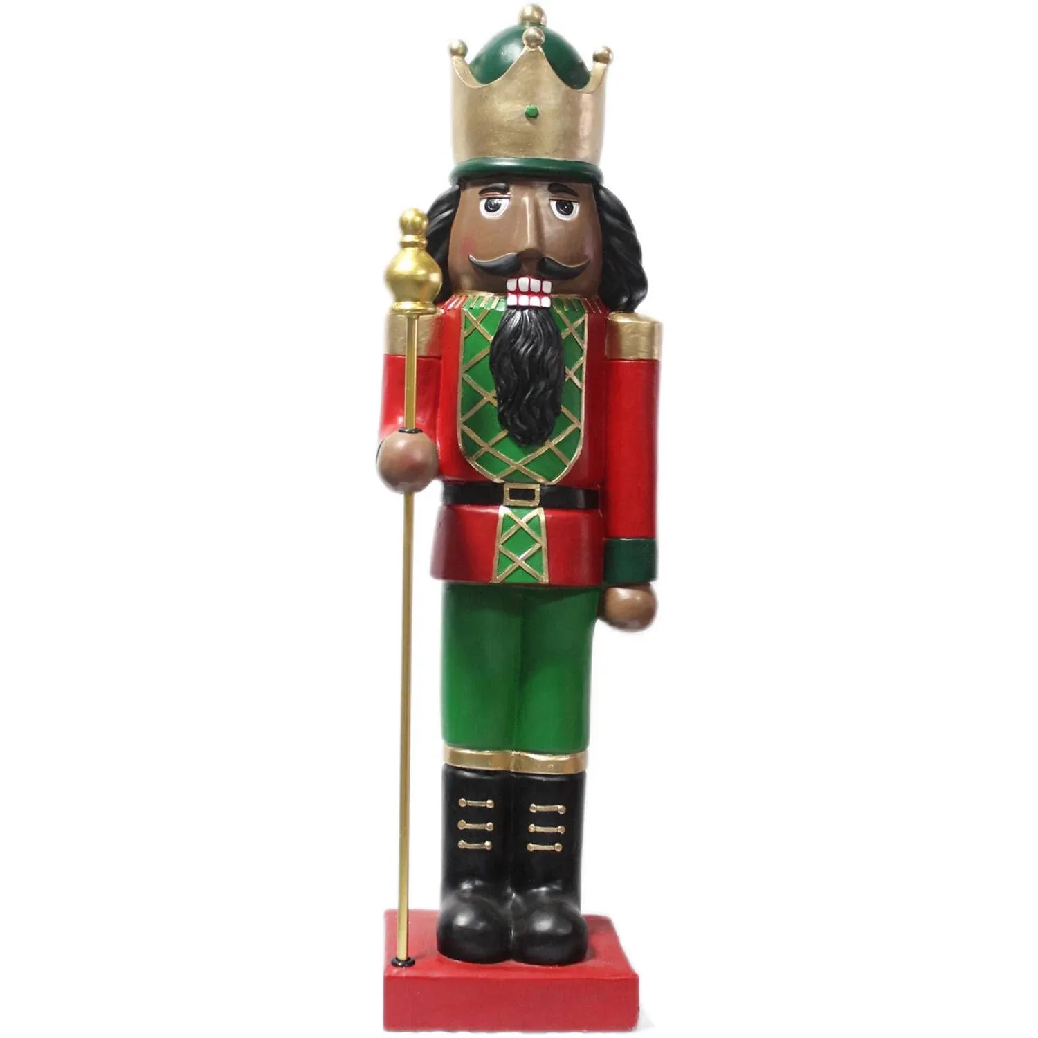 Fraser Hill Farm 32-in Nutcracker Batteries Included Christmas Decor Lowes.com