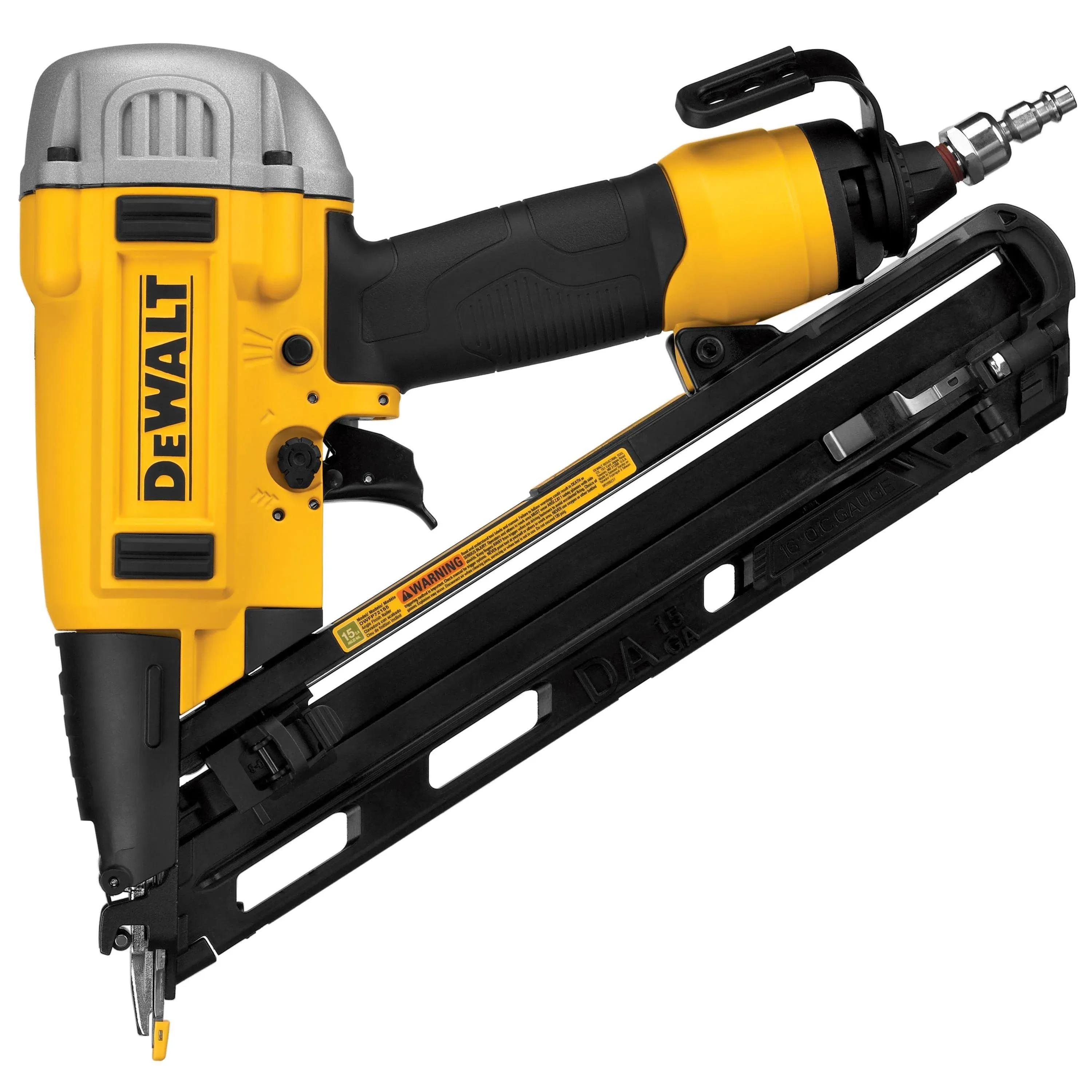 DeWalt DWFP72155 15 Gauge Precision Point DA Style Angle Finish Nailer