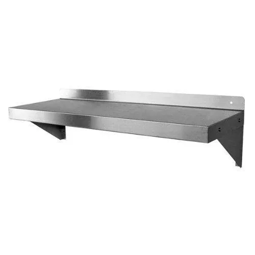 DuraSteel Stainless Steel Wall Mount Shelf 36" Wide x 14" Deep Commercial Grade - NSF Certified - Good for Restaurant, Bar, Home, Kitchen, Laundry, Garage and Utility Room