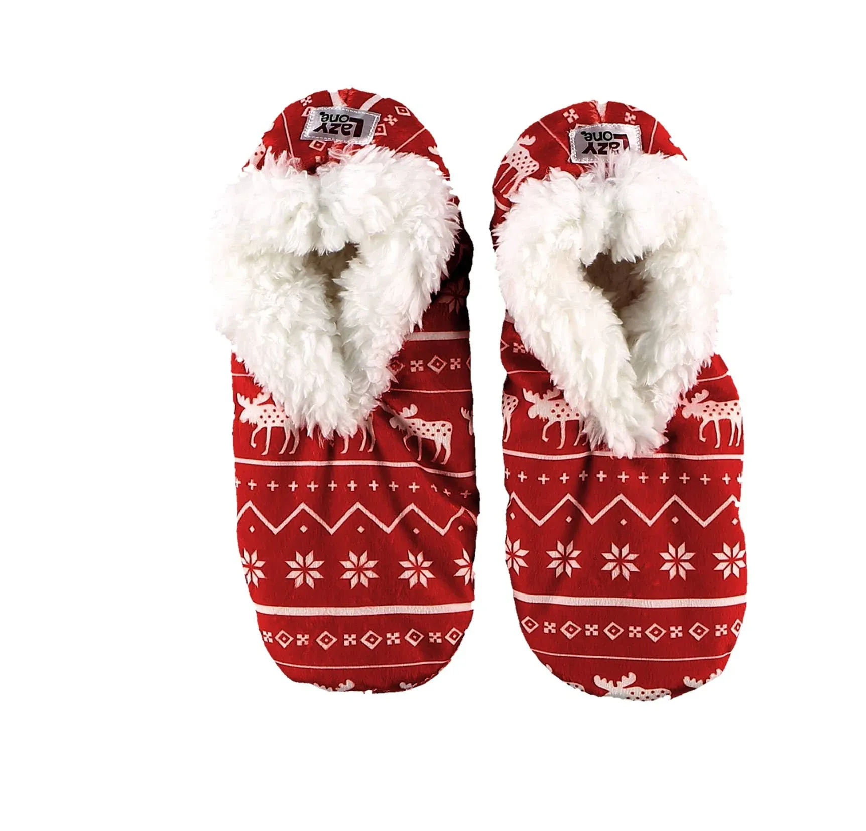 Lazy One Fuzzy Feet Slipper Socks for Women, Cute Fleece-Lined House Slippers, Non-Skid Slipper Socks