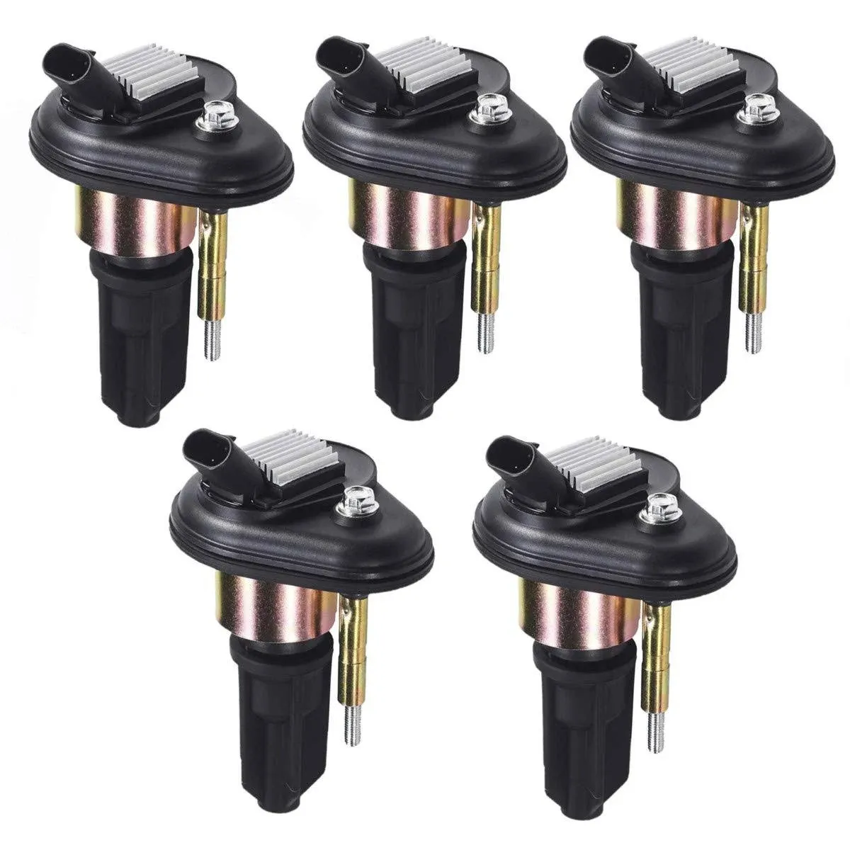 Set of 5 Ignition Coils Pack for Chevrolet Colorado Trailblazer GMC Envoy