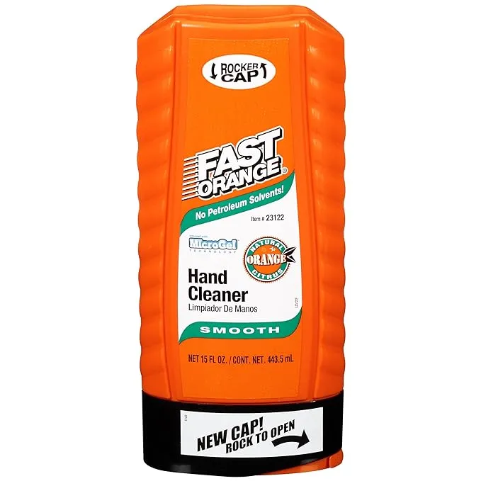 Fast Orange Citrus Scent Smooth Hand Cleaner 15 oz