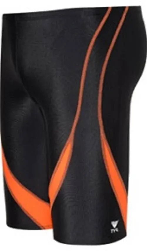 TYR Alliance Splice Jammer Men's Swimsuit - Black/Pink, 26