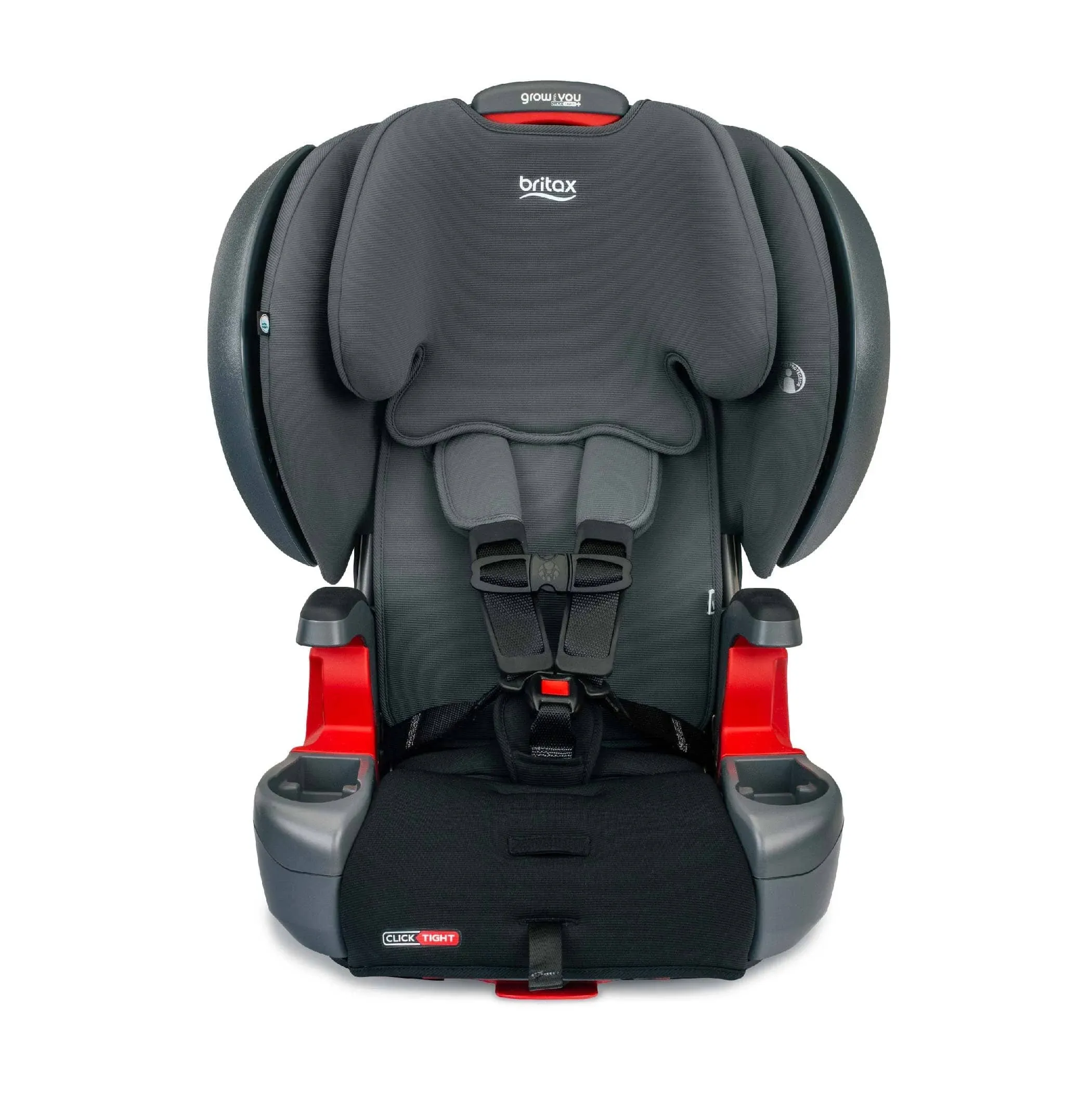 Britax Grow with You ClickTight Plus Harness Booster Car Seat - Black Ombre