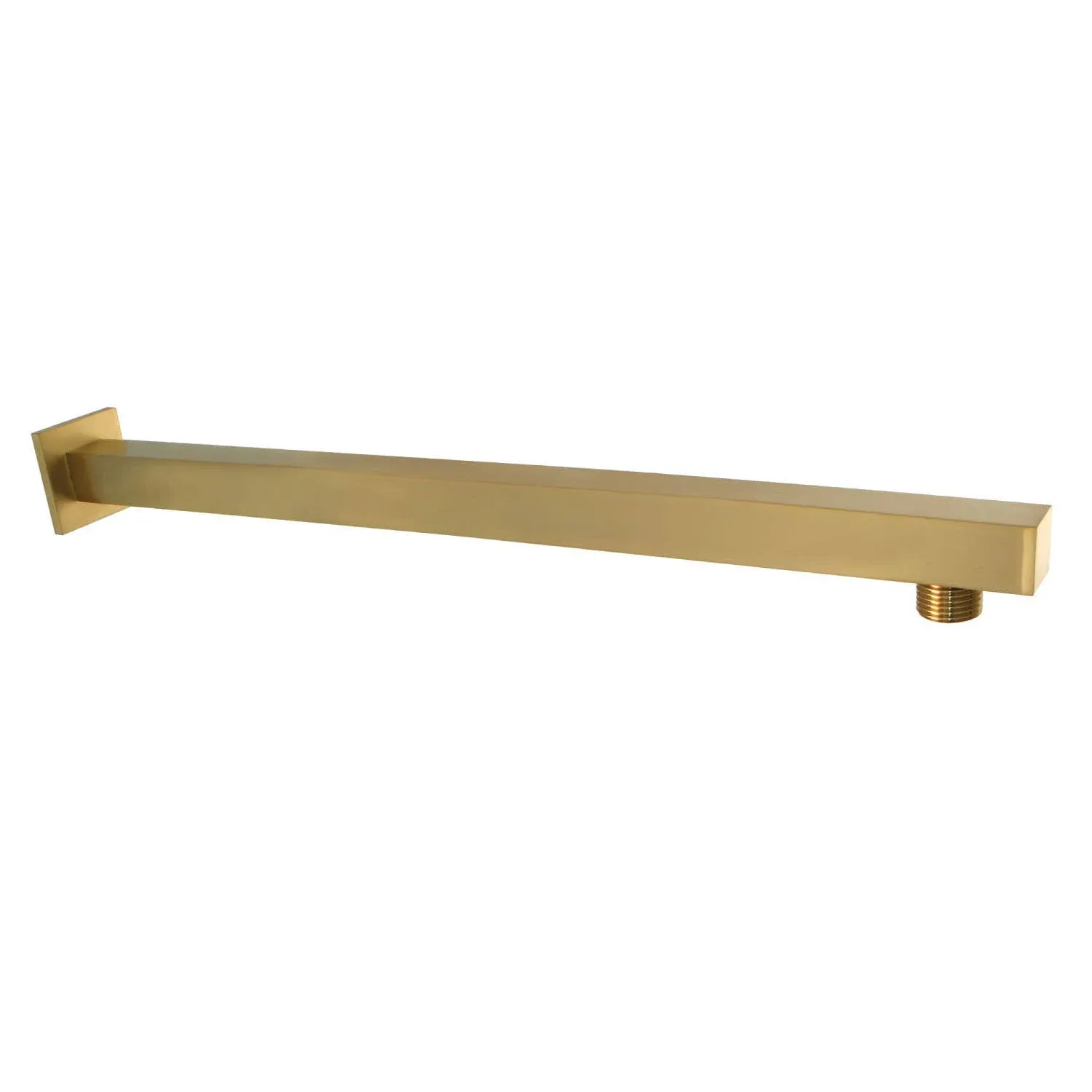 Kingston Brass K4167 Claremont 15-3/4" Square Rain Drop Shower Arm with Flange ...