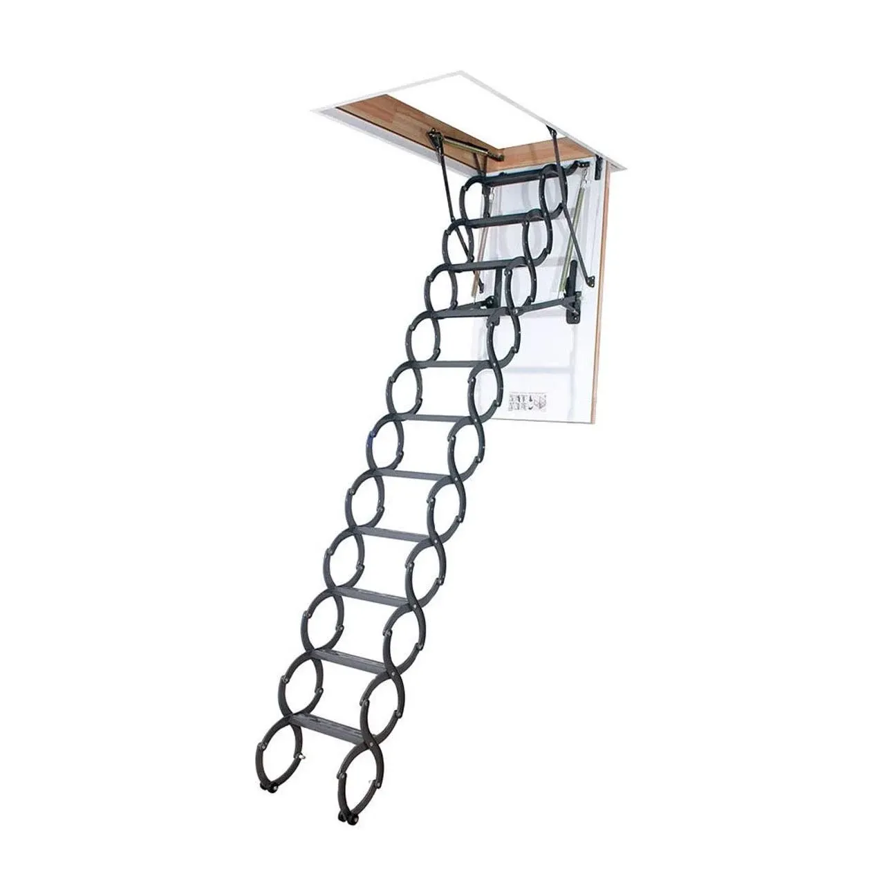 Fakro 66822 LST Scissor Insulated Attic Ladder 300lbs