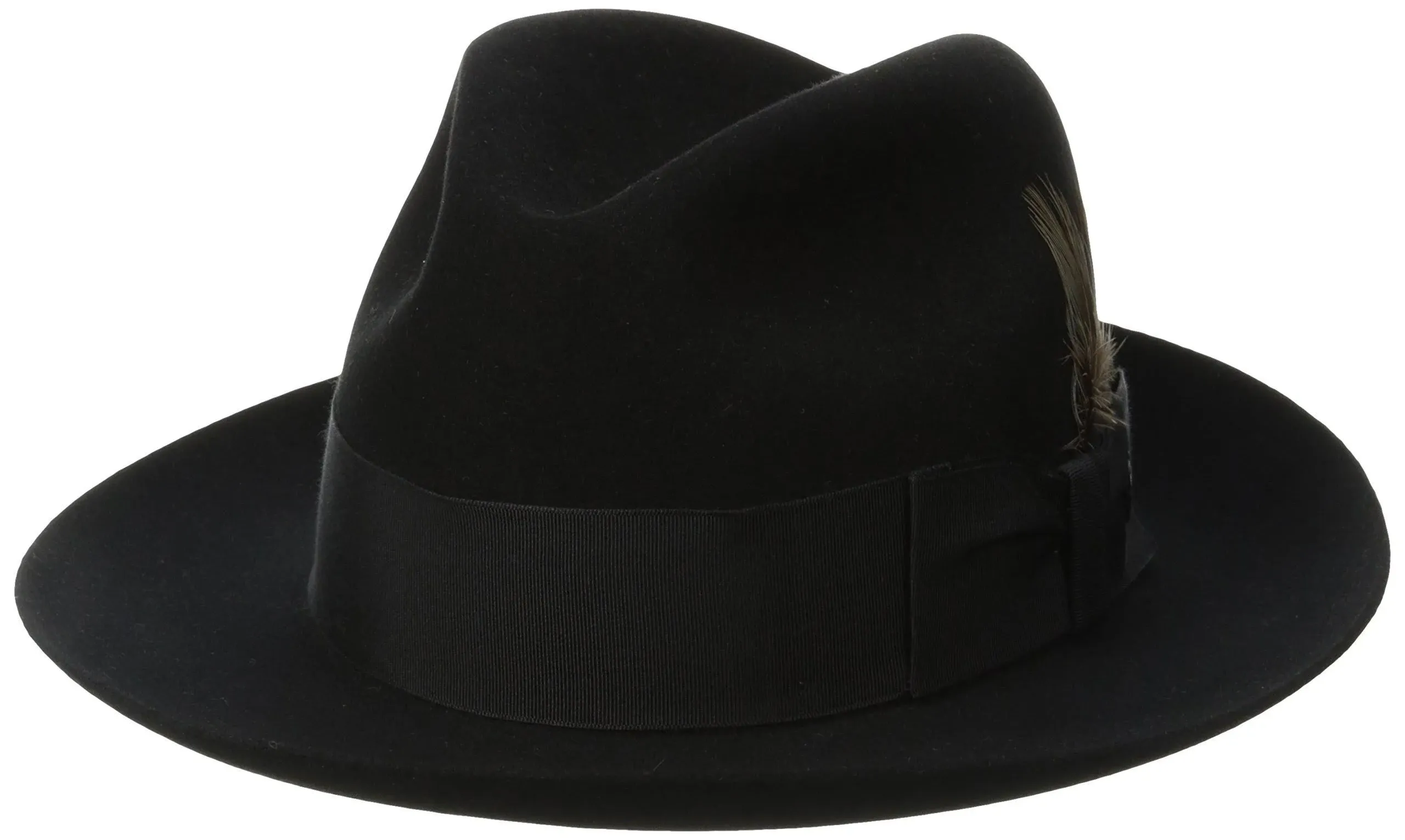 Stetson Temple Fur Felt Fedora Hat