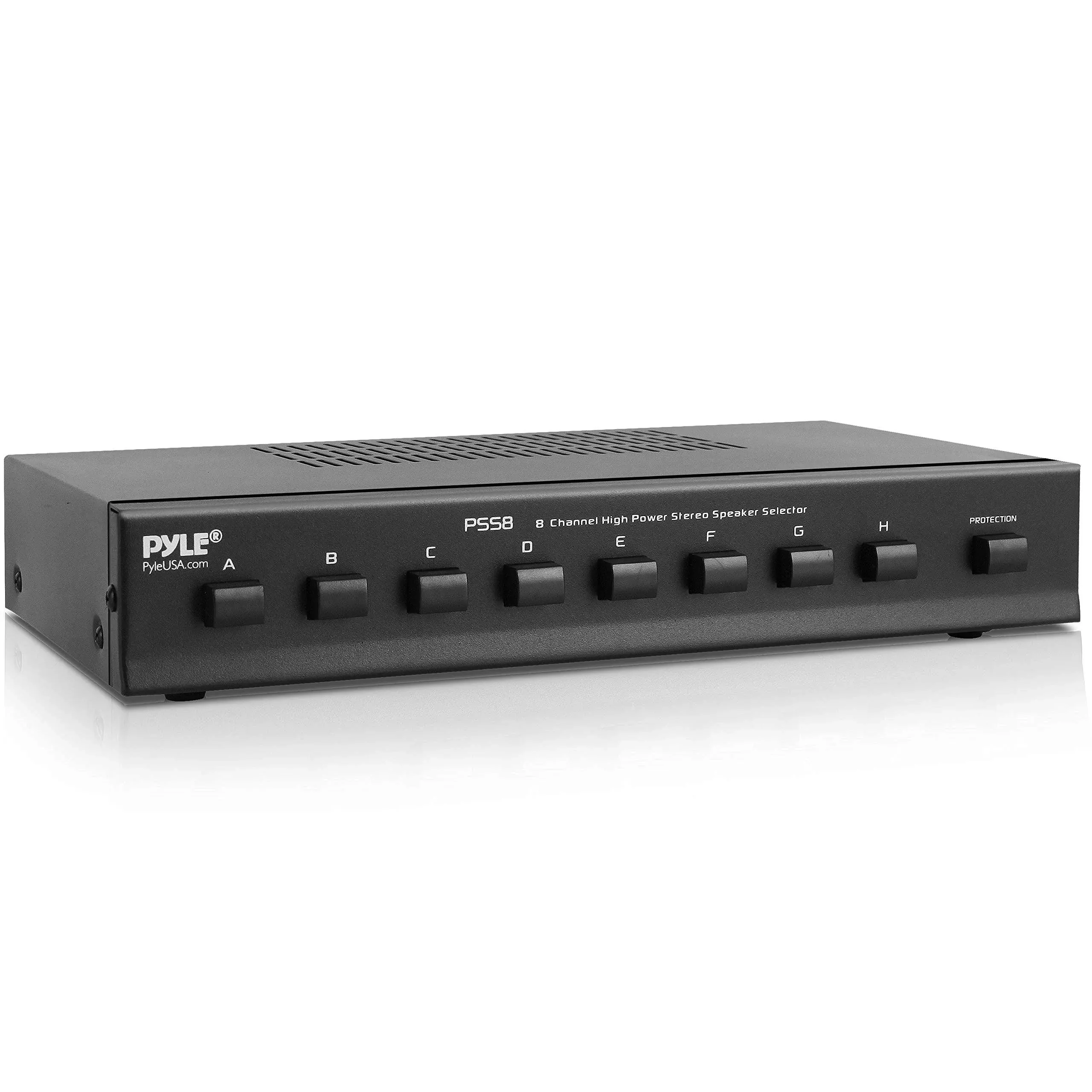 Pyle (PSS8) - Premium New and Improved 8 Zone Channel Speaker Switch Selector ...