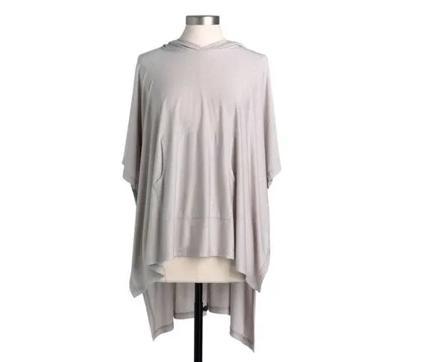 NWT Bamboo Hooded Poncho