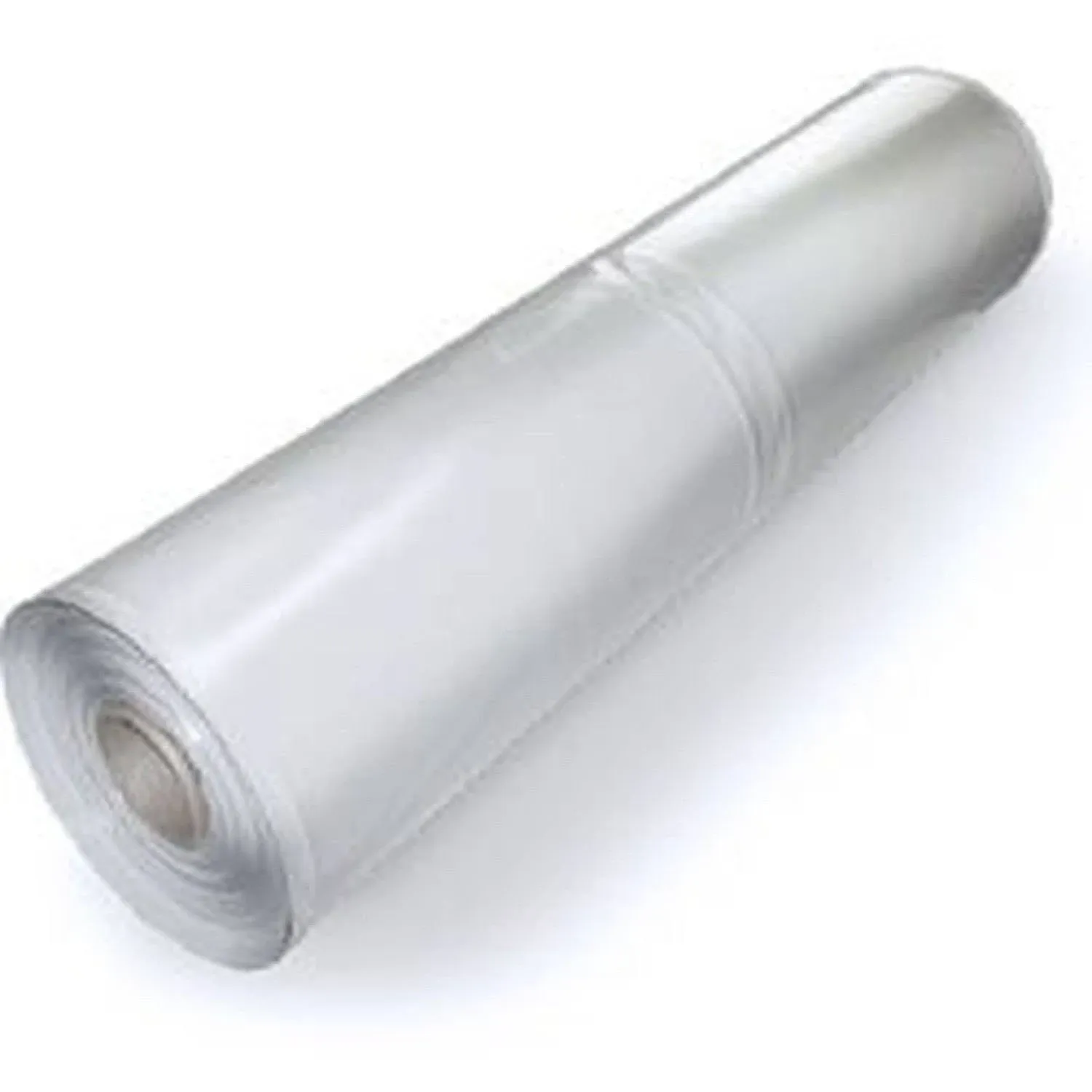 MCA, Plastic Poly Sheeting 20 Feet x 100 Feet, True 6 mil, Transparent/White ...