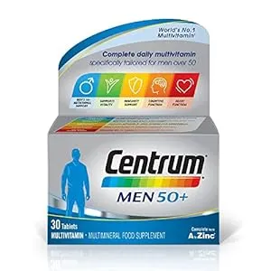 Centrum Men 50 Plus Multivitamin Tablets - (30 Tablets)