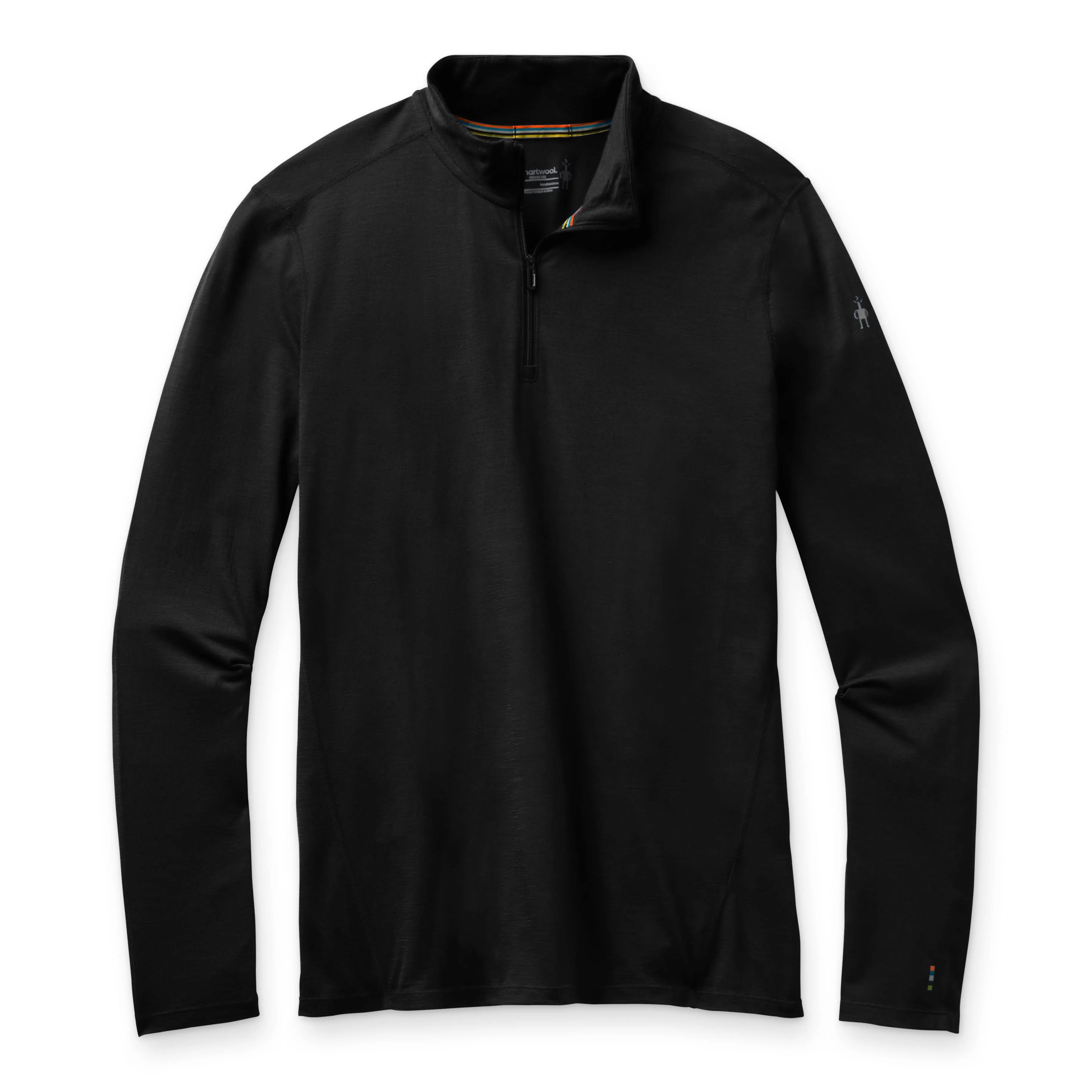 Smartwool Classic All-Season Merino Base Layer 1/4 Zip Men's (Black)