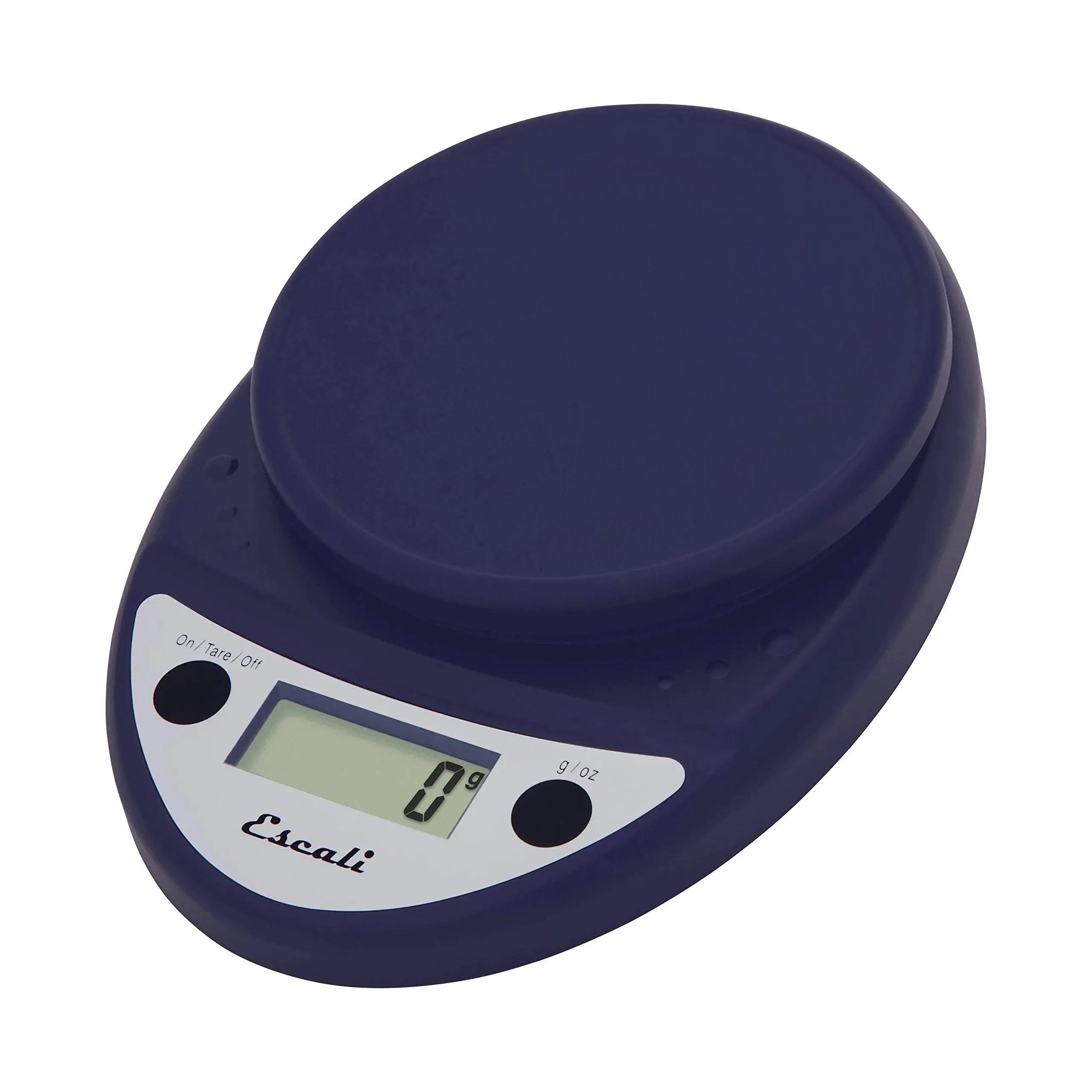 Scale, Digital, Round, 11 lb/5kg, Royal Blue