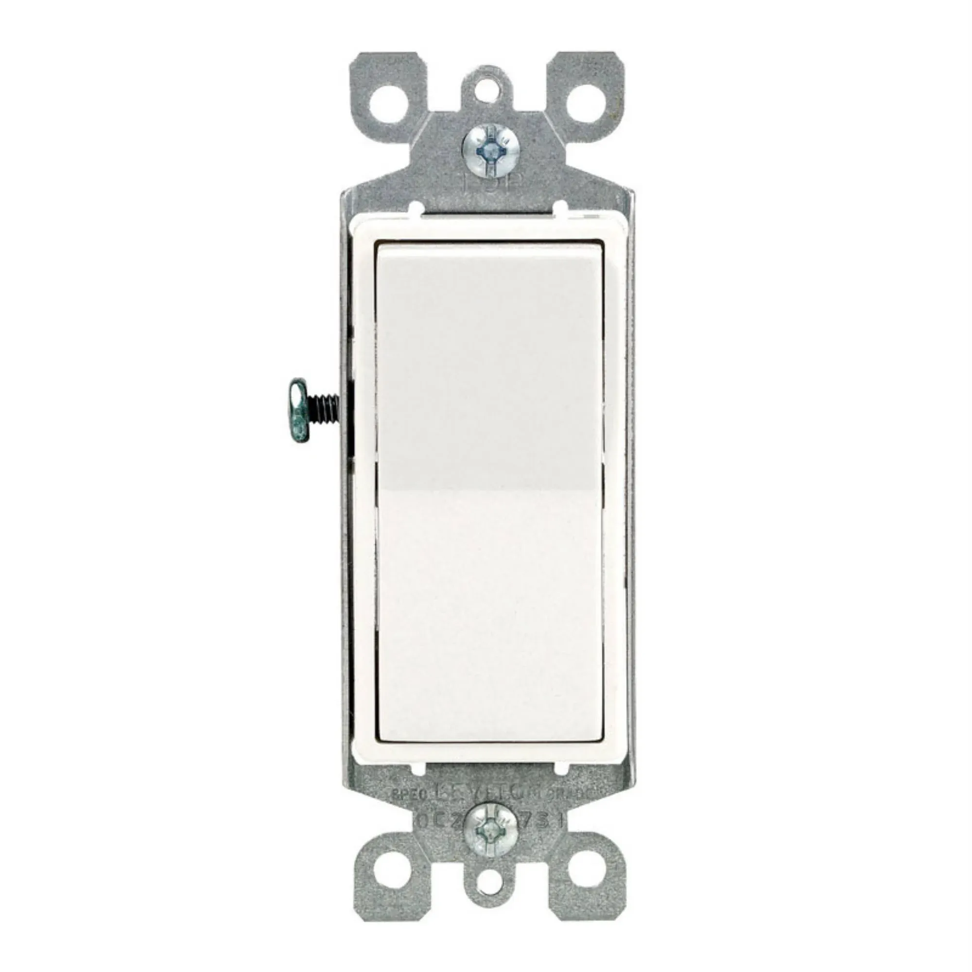 Leviton Decora Illuminated Rocker Single Pole Switch L5611-2LW